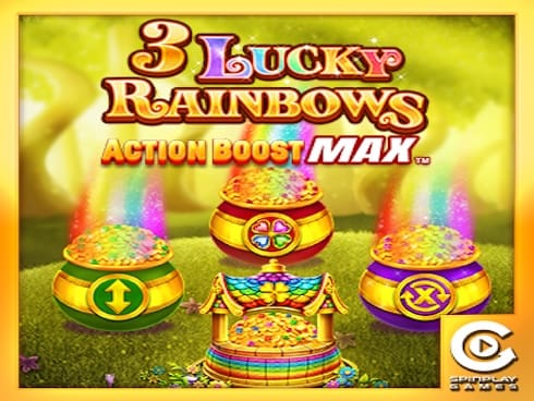 3 Lucky Rainbows Action Boost Max game screenshot