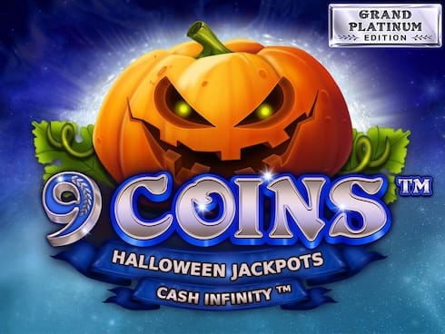 9 Coins Grand Platinum Edition Halloween Jackpots game screenshot